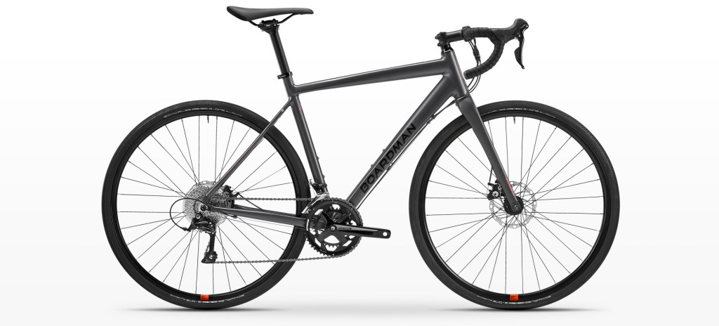 Image shows a Boardman ADV 8.6 Gravel Road Bike