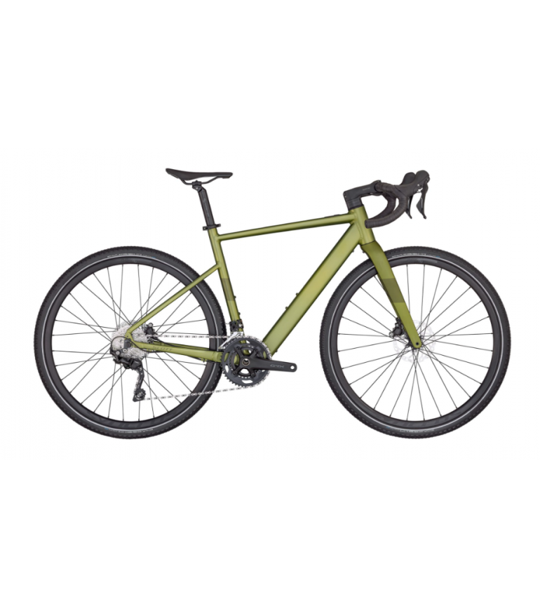 image shows scott speedster gravel eride 50 egravel bike